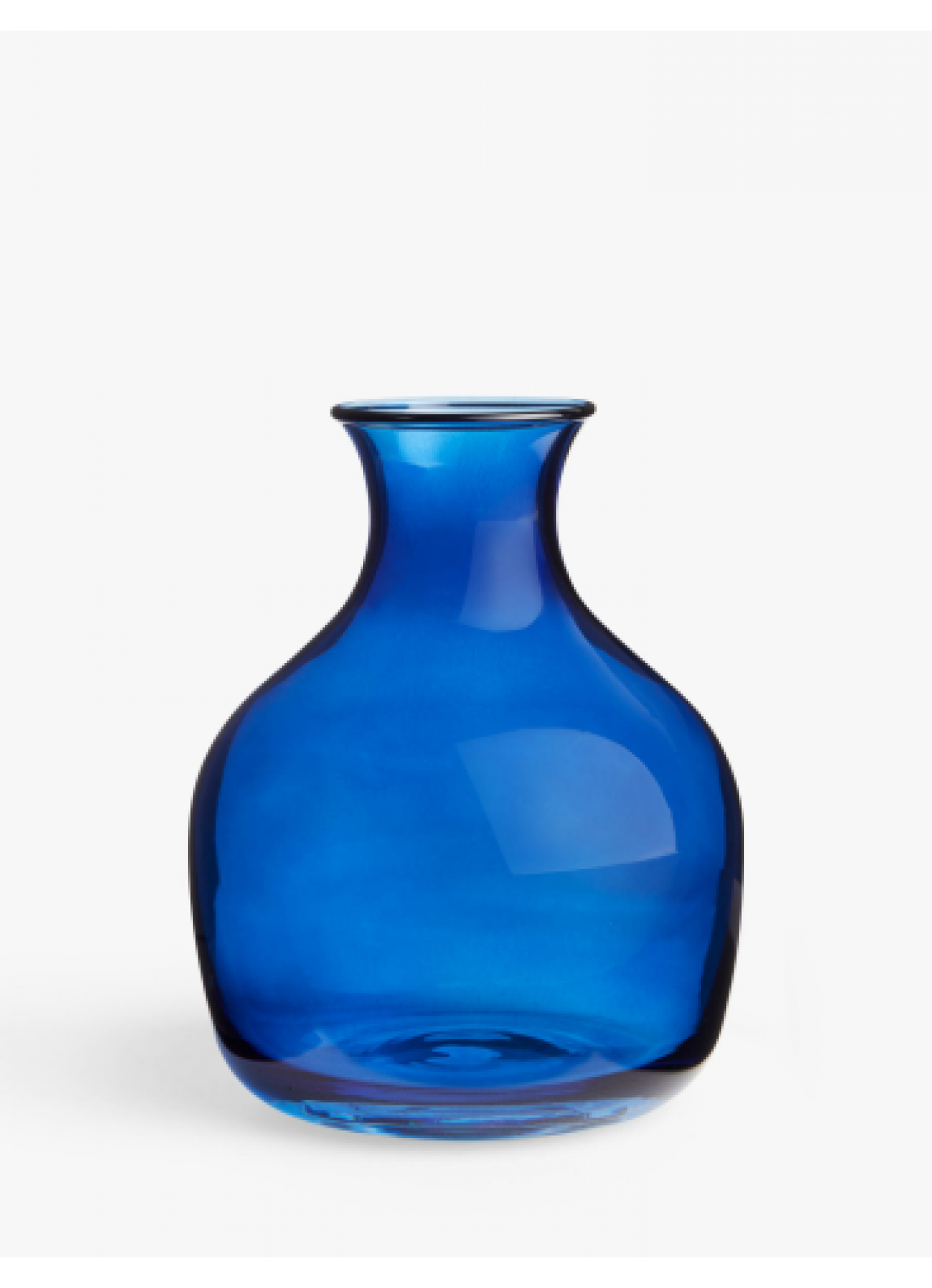 Soviet Blue Glass Vase