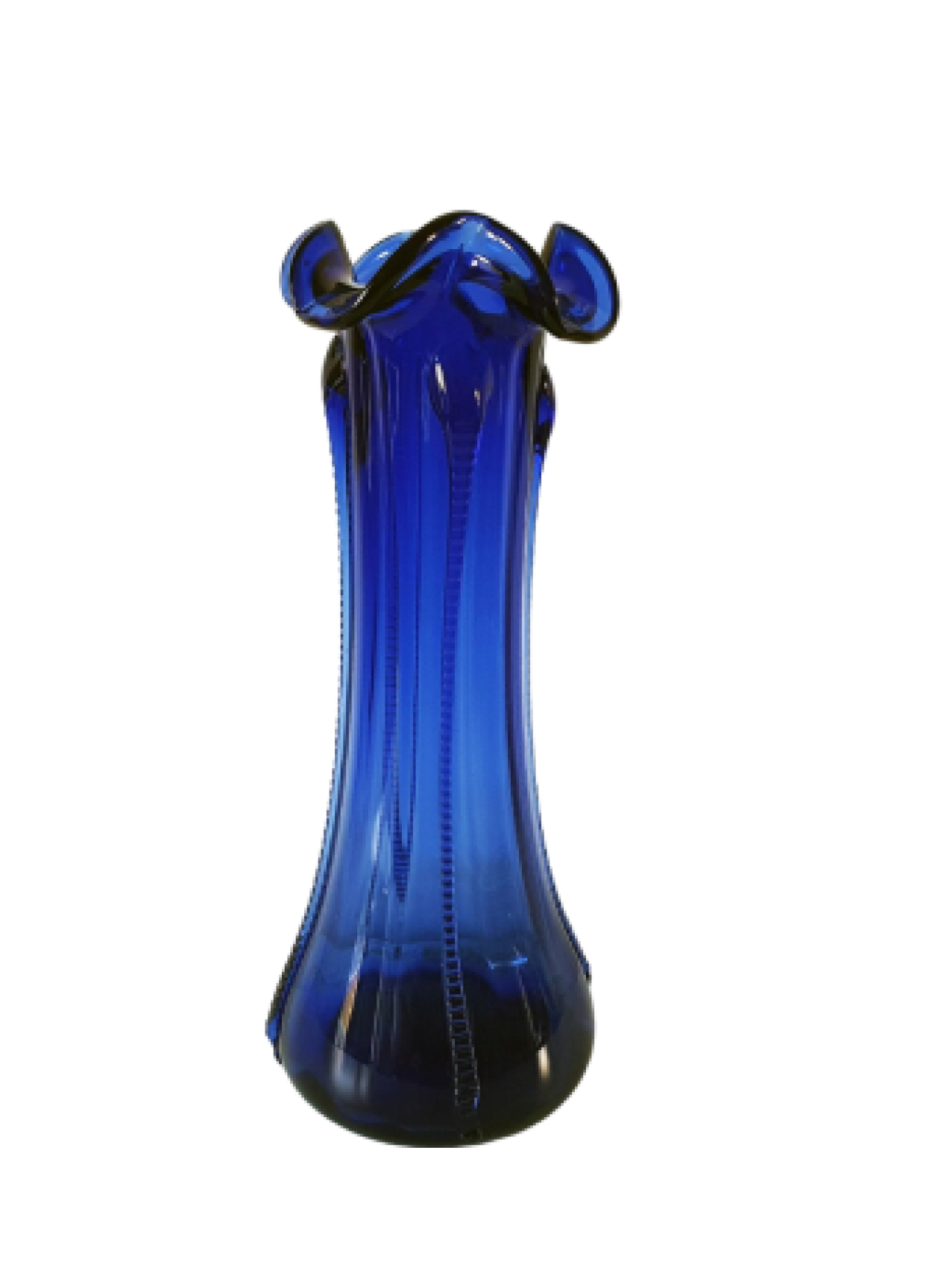 Soviet blue vase