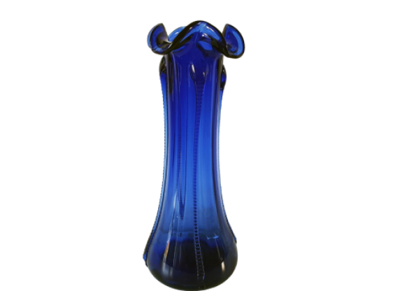 Soviet blue vase