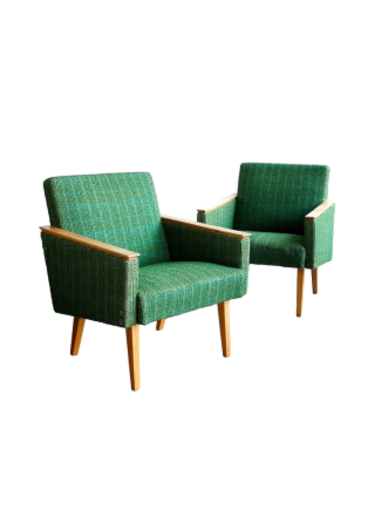 vintage armchairs