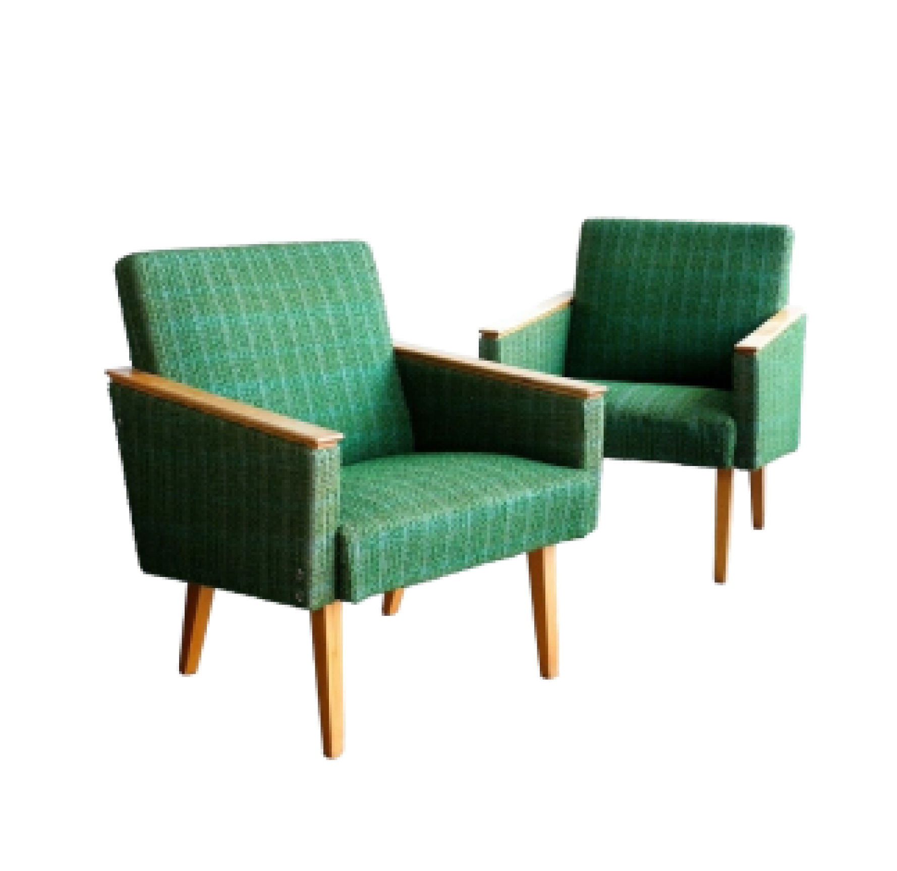 vintage armchairs